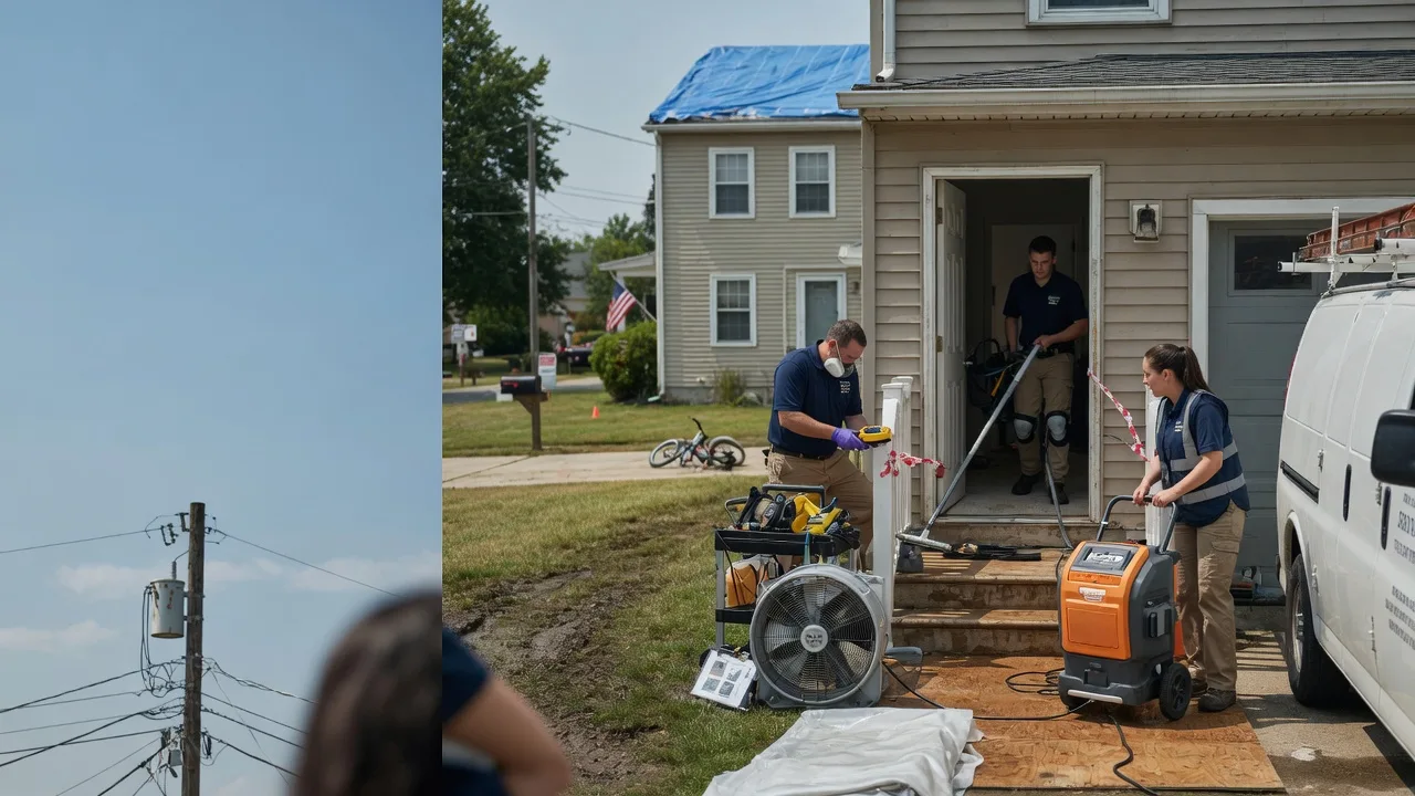 Water Damage Repair in Summerfield, LA near me